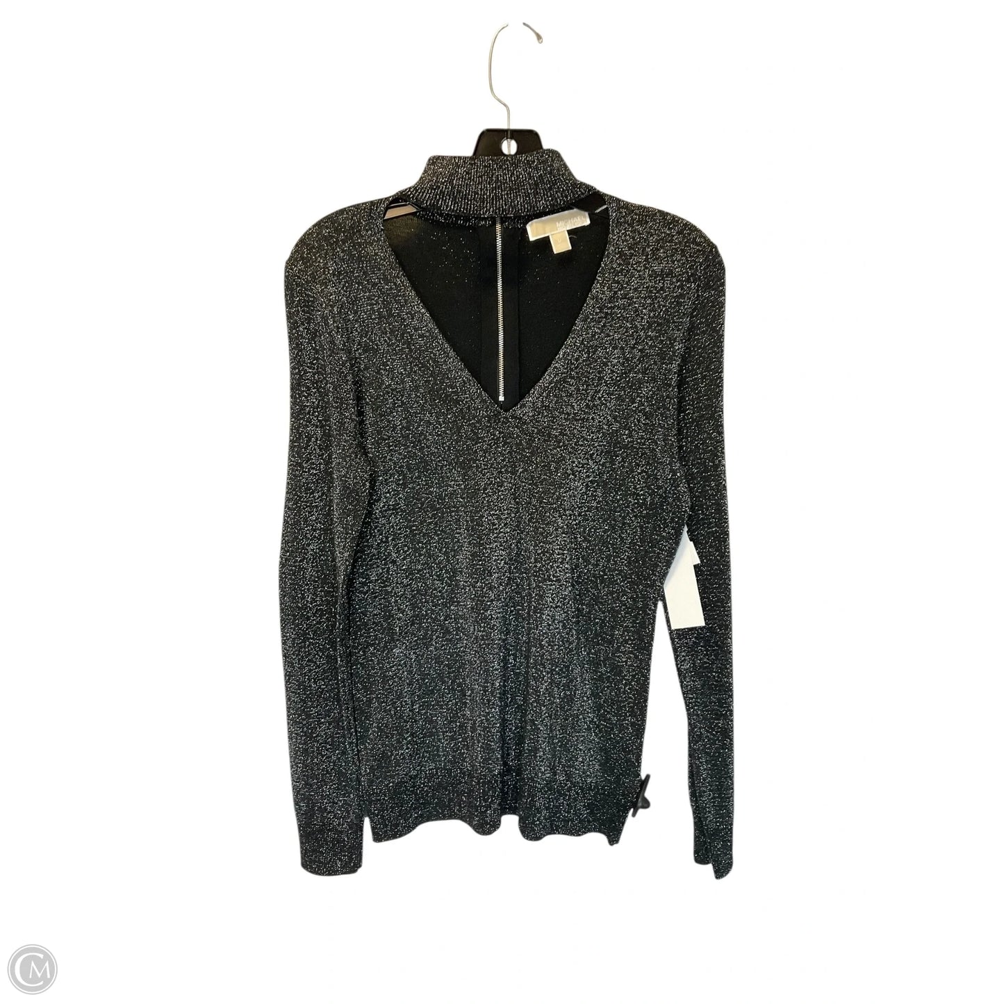 Top Long Sleeve By Michael By Michael Kors In Grey, Size: M