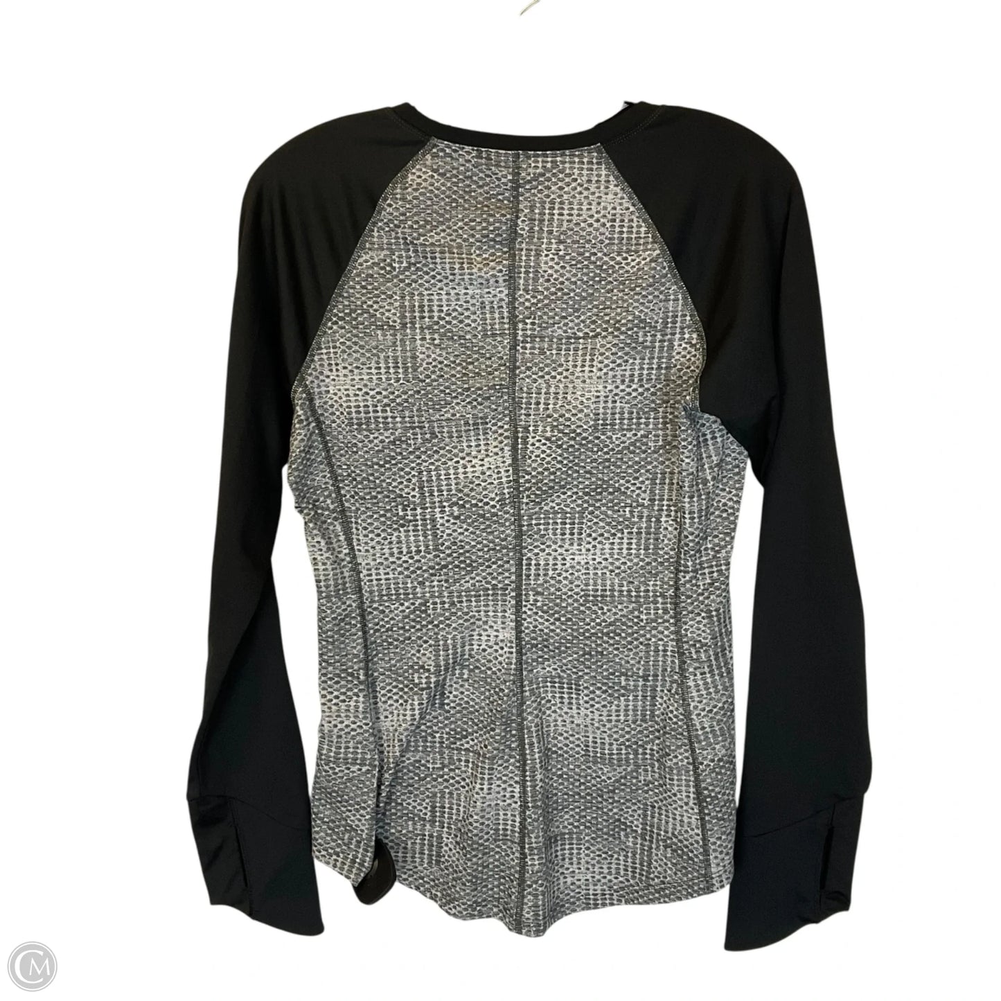 Athletic Top Long Sleeve Crewneck By The North Face In Grey, Size: S
