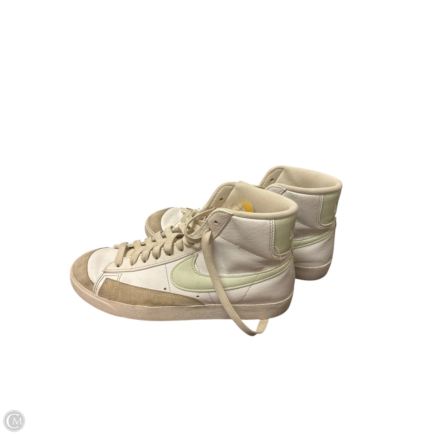 Shoes Athletic By Nike In White, Size: 9.5
