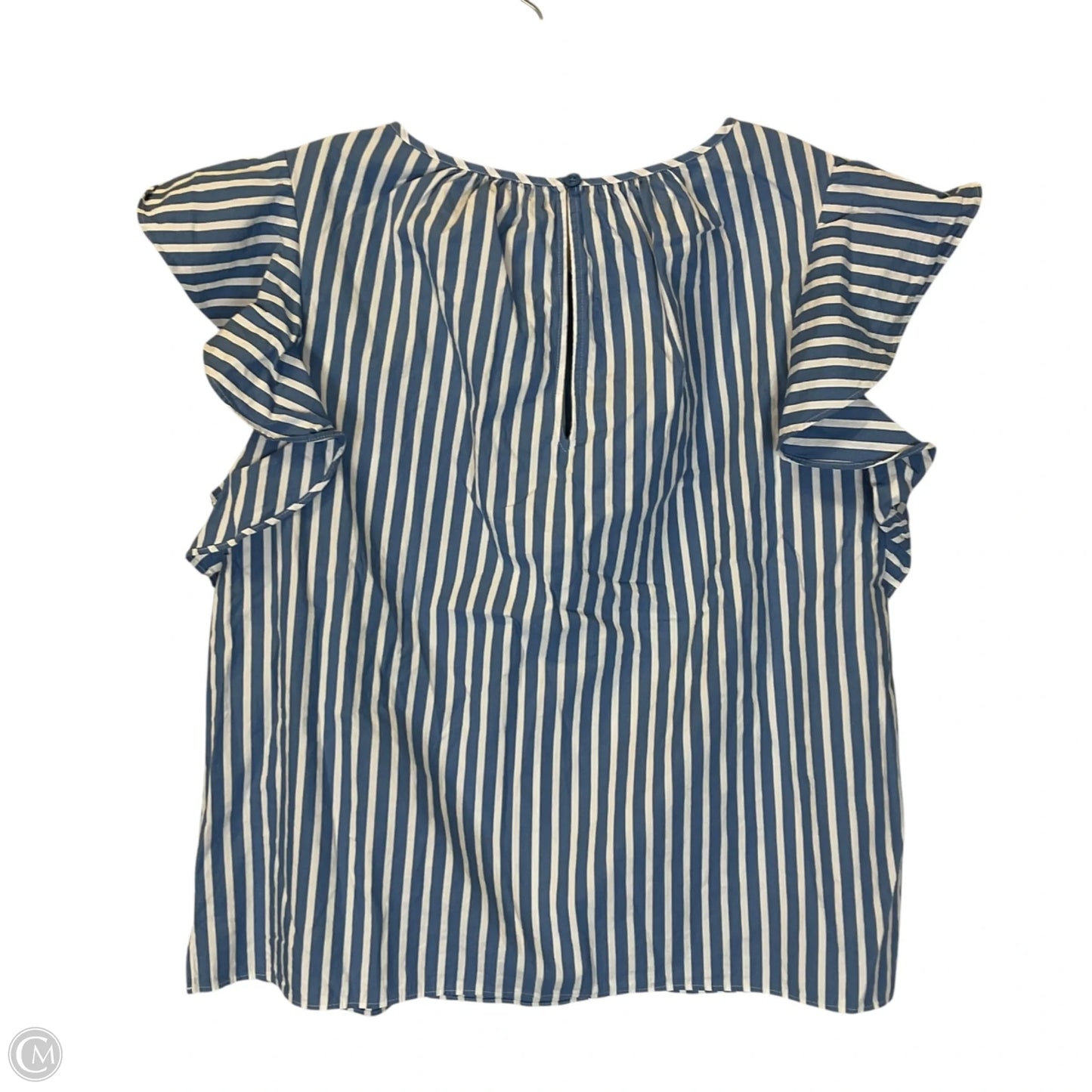 Top Sleeveless Designer By Kate Spade In Blue, Size: L