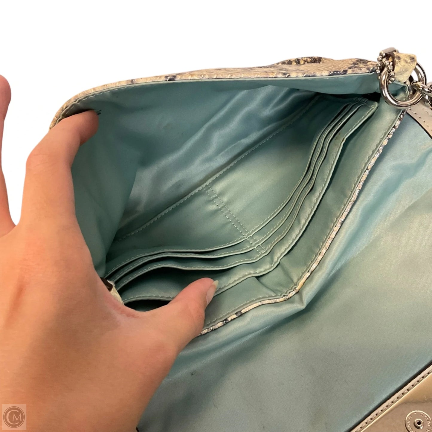 Handbag Designer By Coach, Size: Small