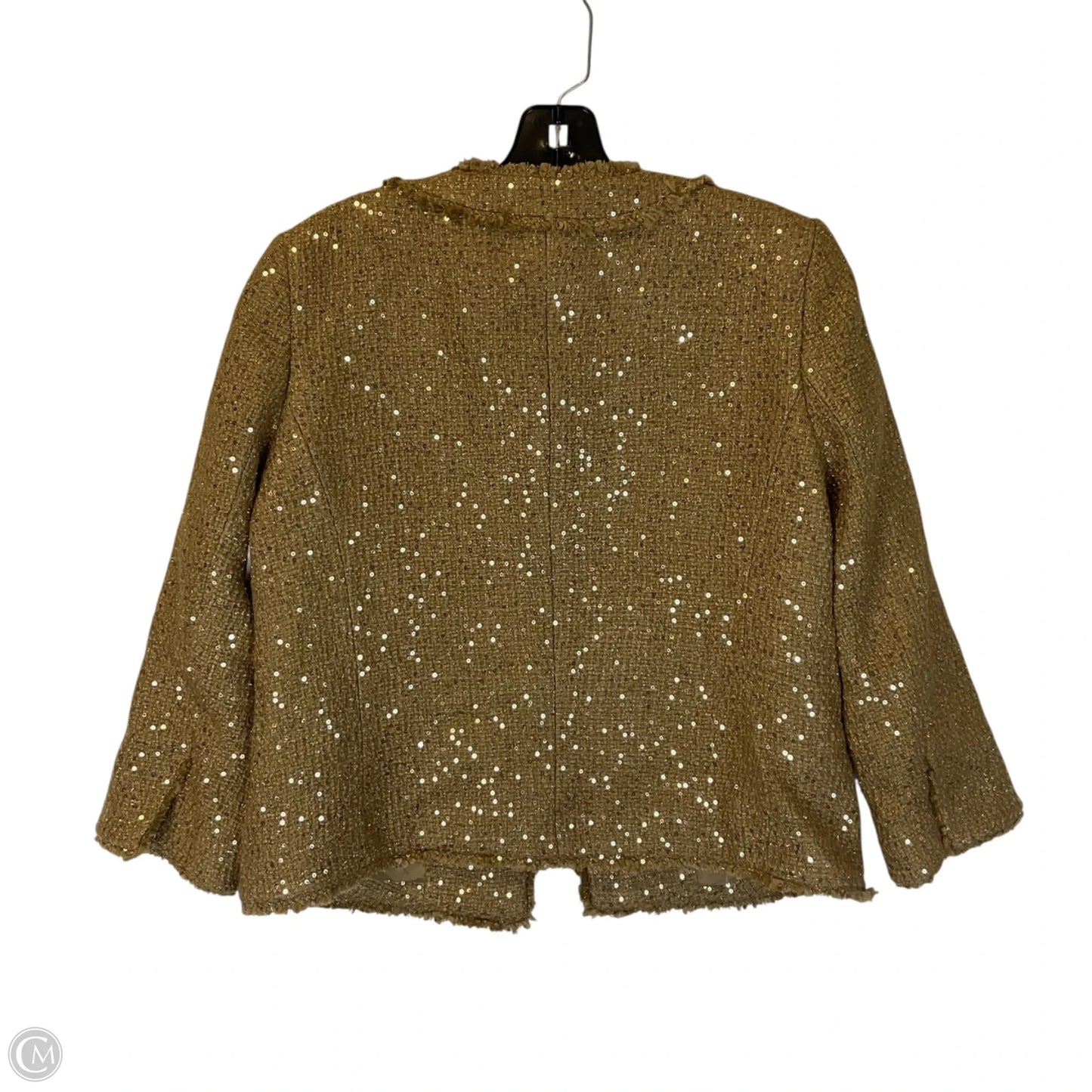 Blazer By Michael By Michael Kors In Gold, Size: 8
