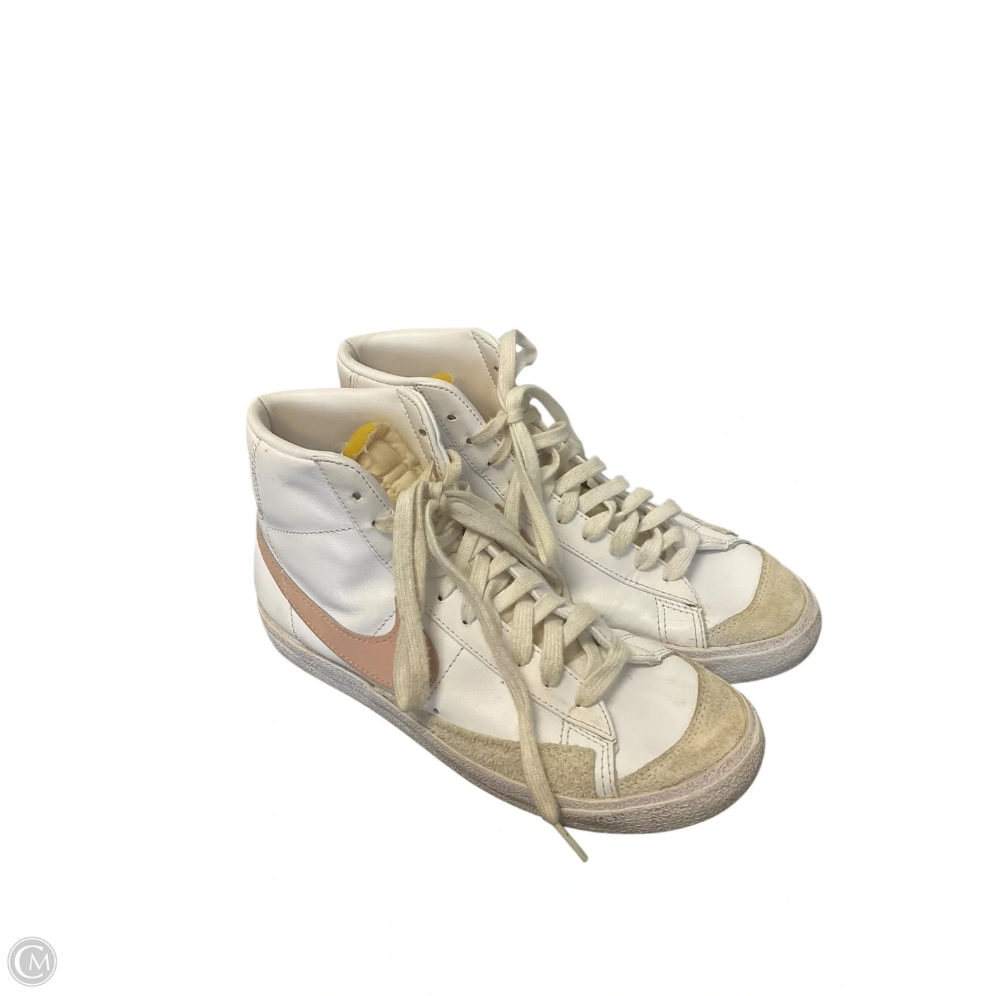 Shoes Athletic By Nike In White, Size: 8