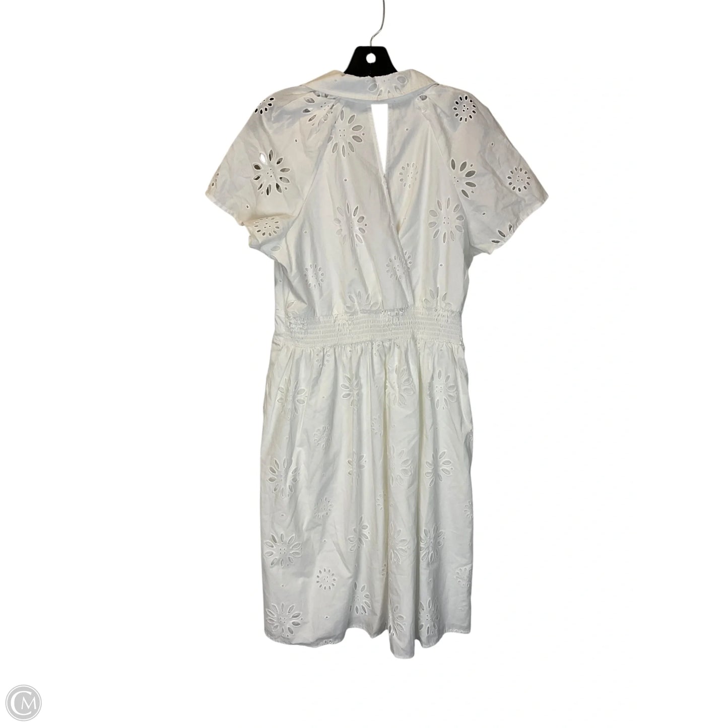 Dress Casual Maxi By Cato In White, Size: L