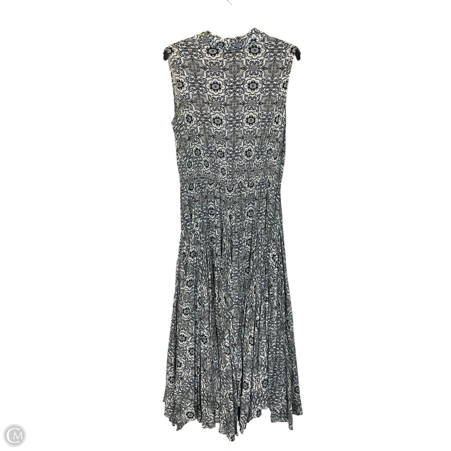 Dress Casual Midi By Chelsea And Theodore In Blue, Size: M