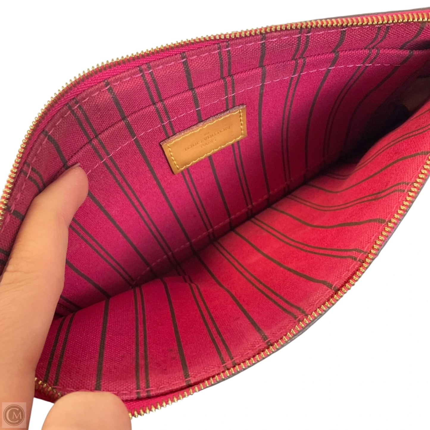 Wristlet Luxury Designer By Louis Vuitton, Size: Large