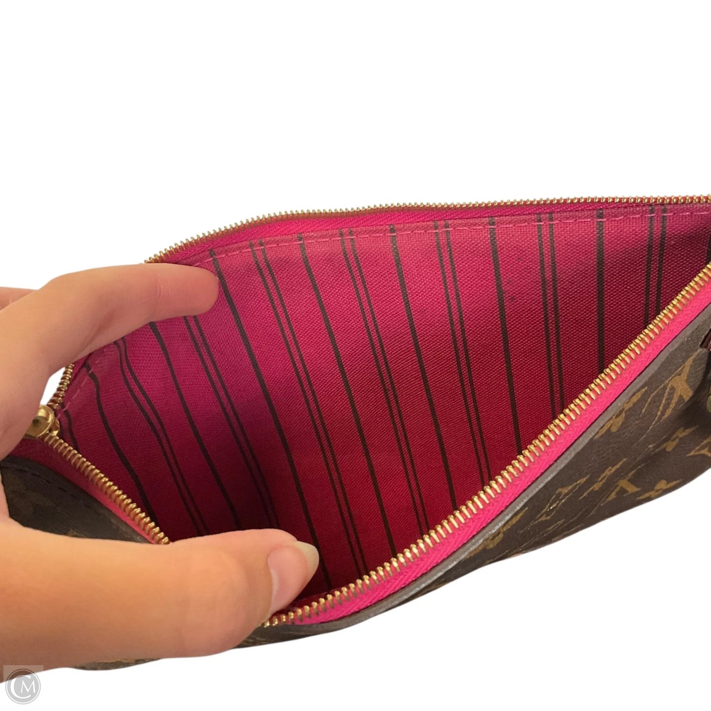 Wristlet Luxury Designer By Louis Vuitton, Size: Large