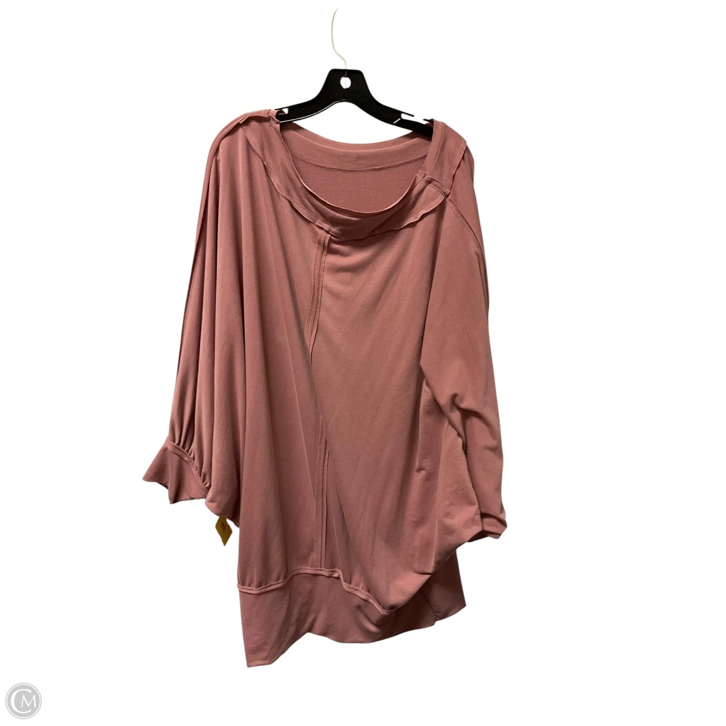 Top 3/4 Sleeve By Easel In Pink, Size: L