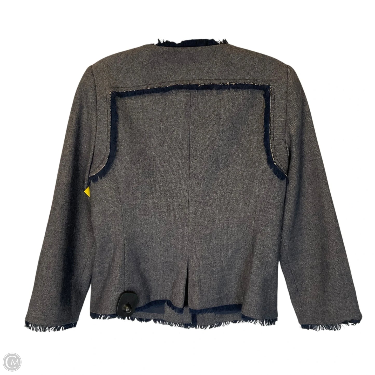 Blazer By Rebecca Taylor In Blue & Grey, Size: 6