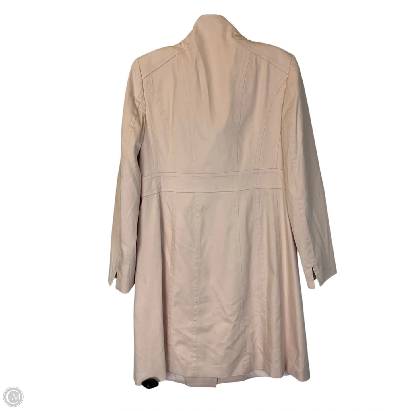 Coat Trench Coat By Worth Ny In Pink, Size: 4