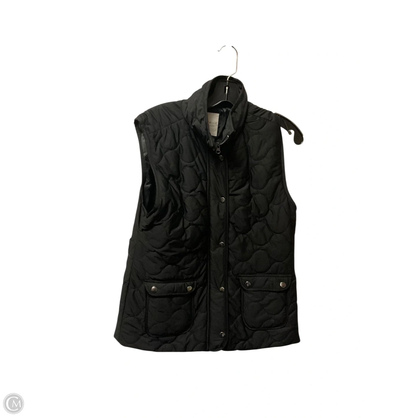 Vest Puffer & Quilted By Bagatelle In Black, Size: S