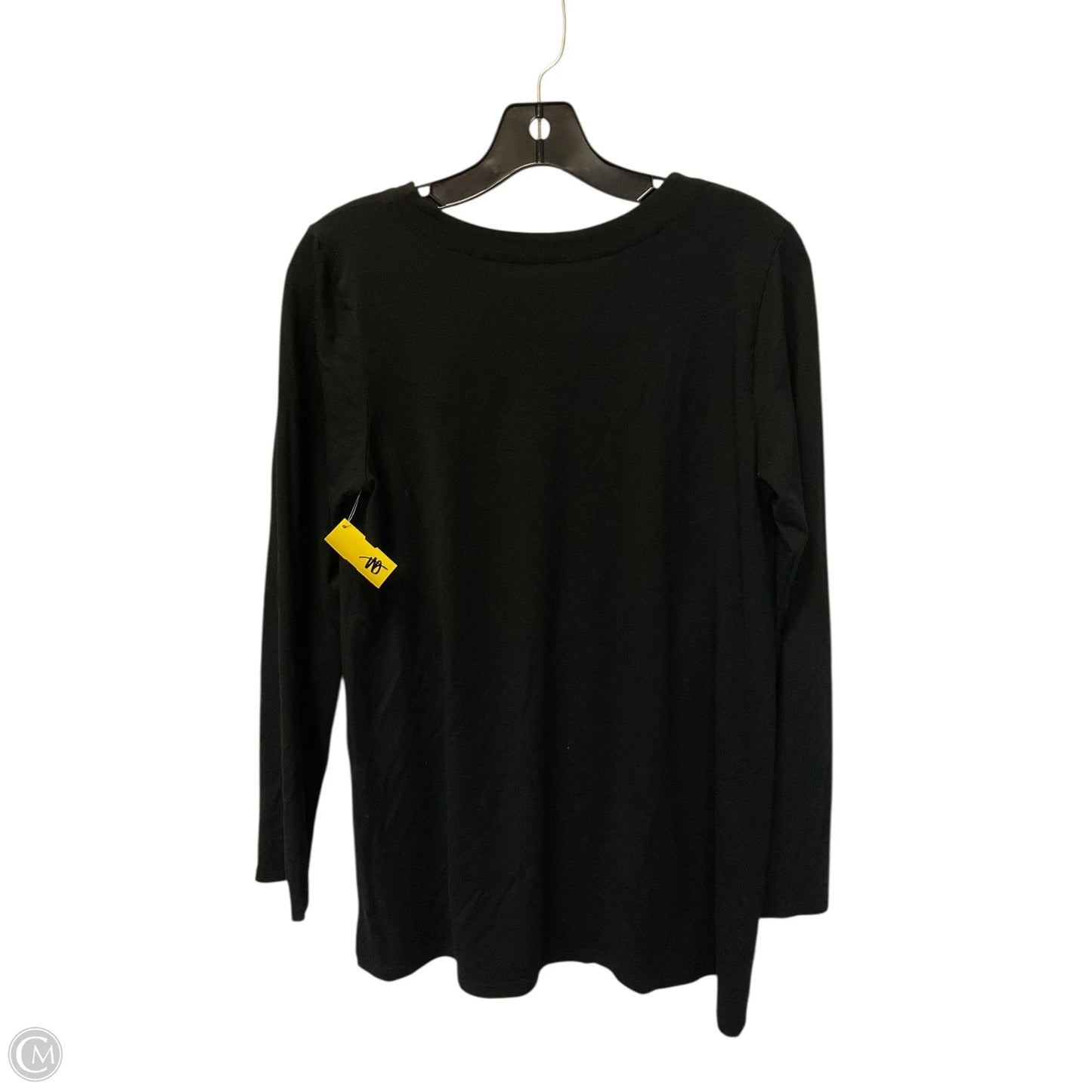 Top Long Sleeve Basic By J. Jill In Black, Size: S
