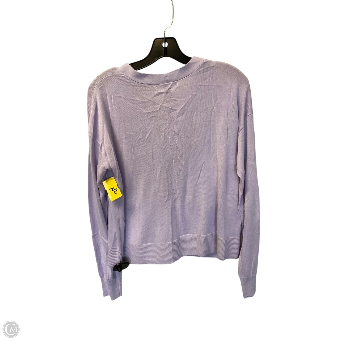 Cardigan By Banana Republic In Purple, Size: M