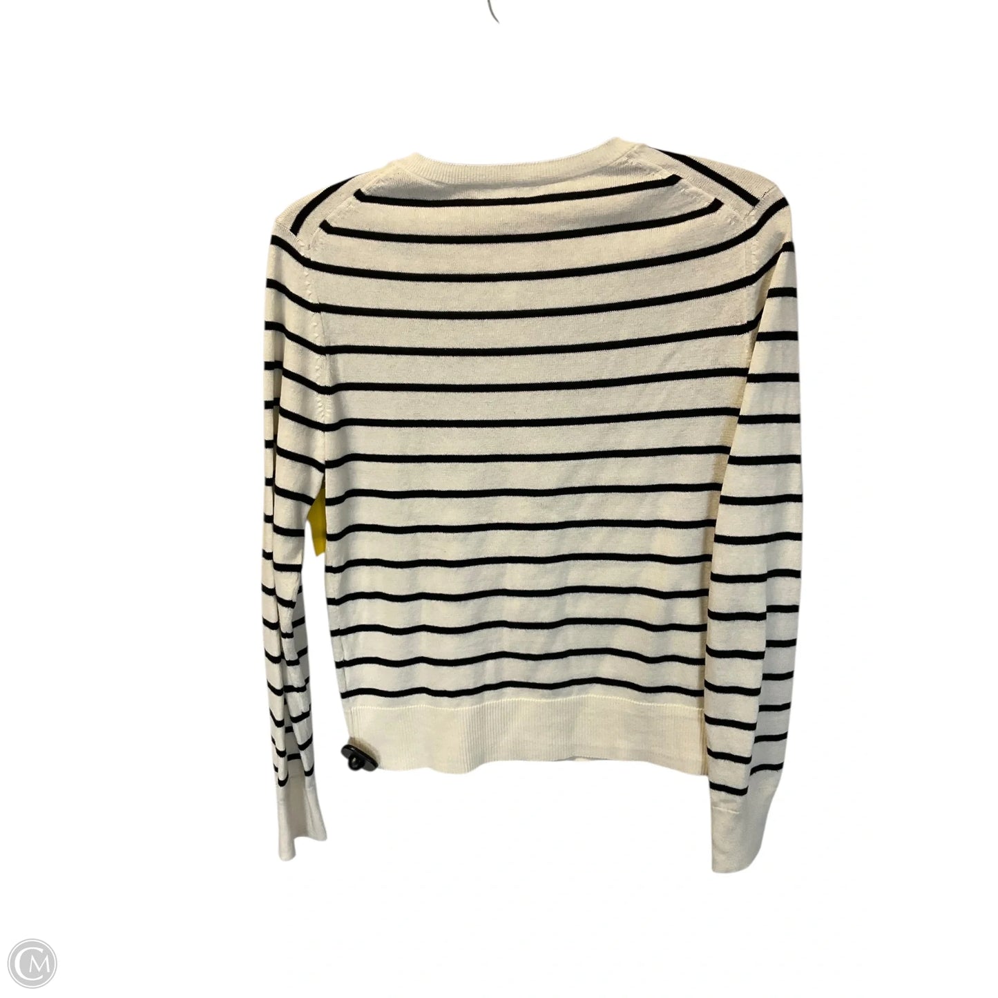 Cardigan By Gap In Striped Pattern, Size: M