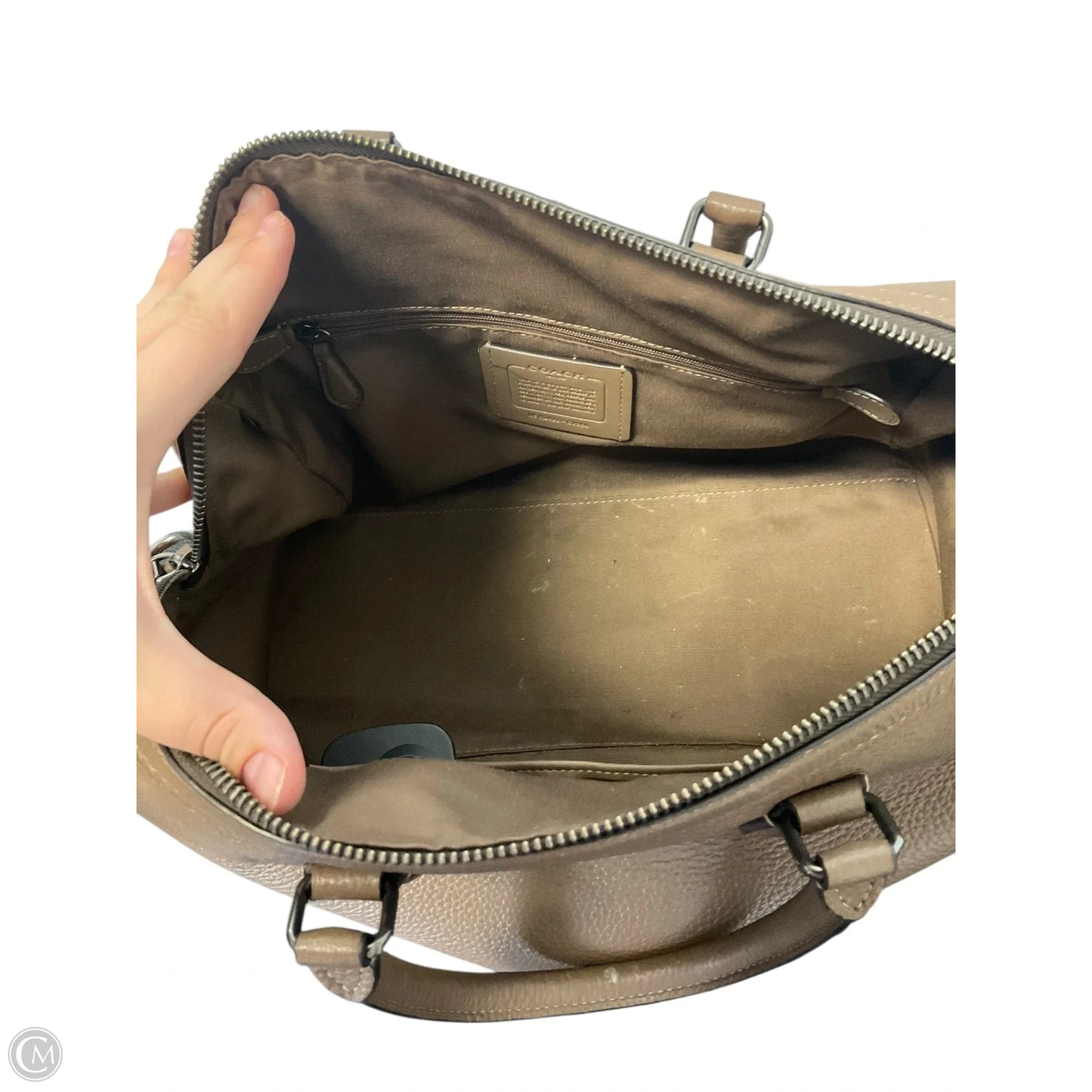 Handbag Designer By Coach, Size: Medium