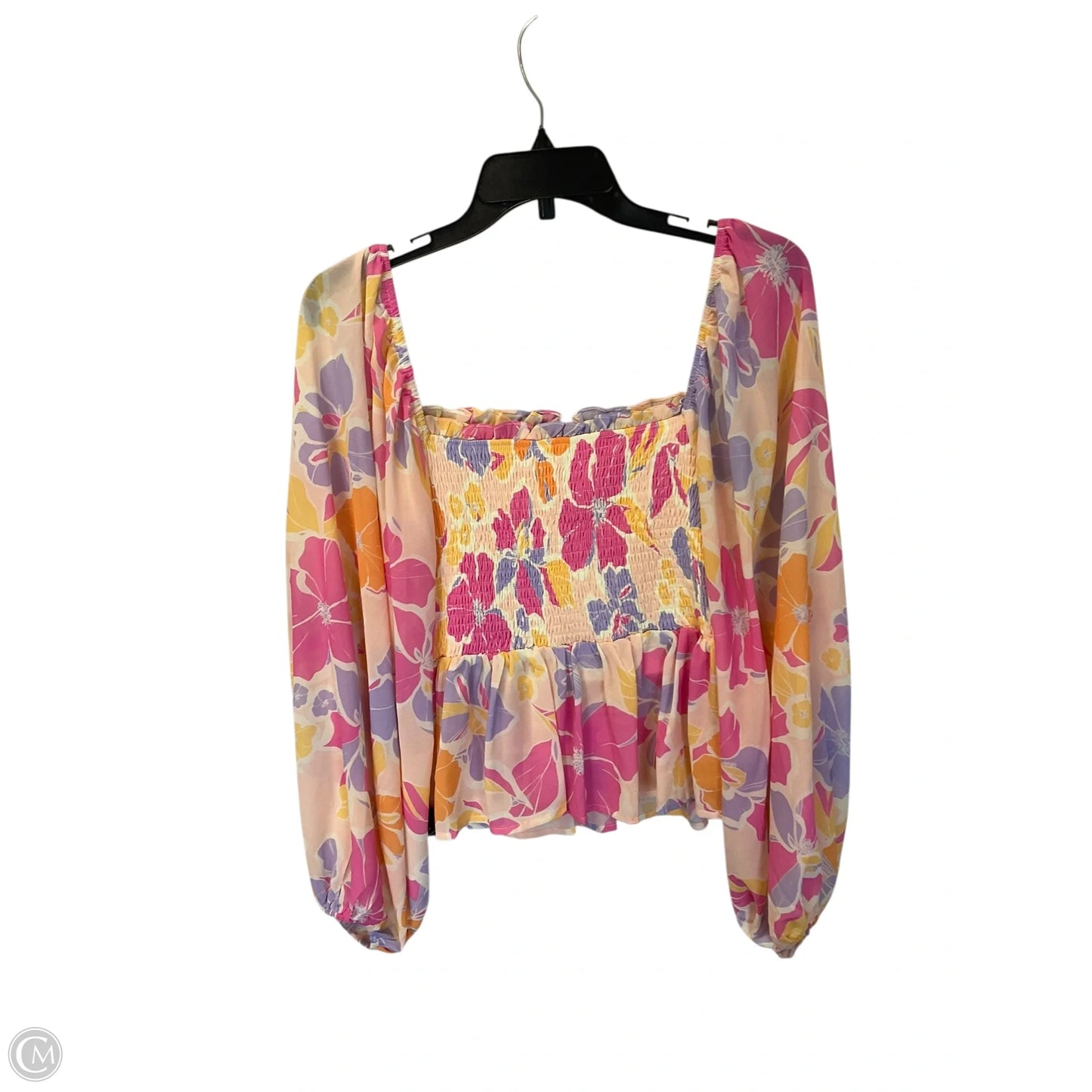 Top Long Sleeve By Baltic Born In Multi-colored, Size: M