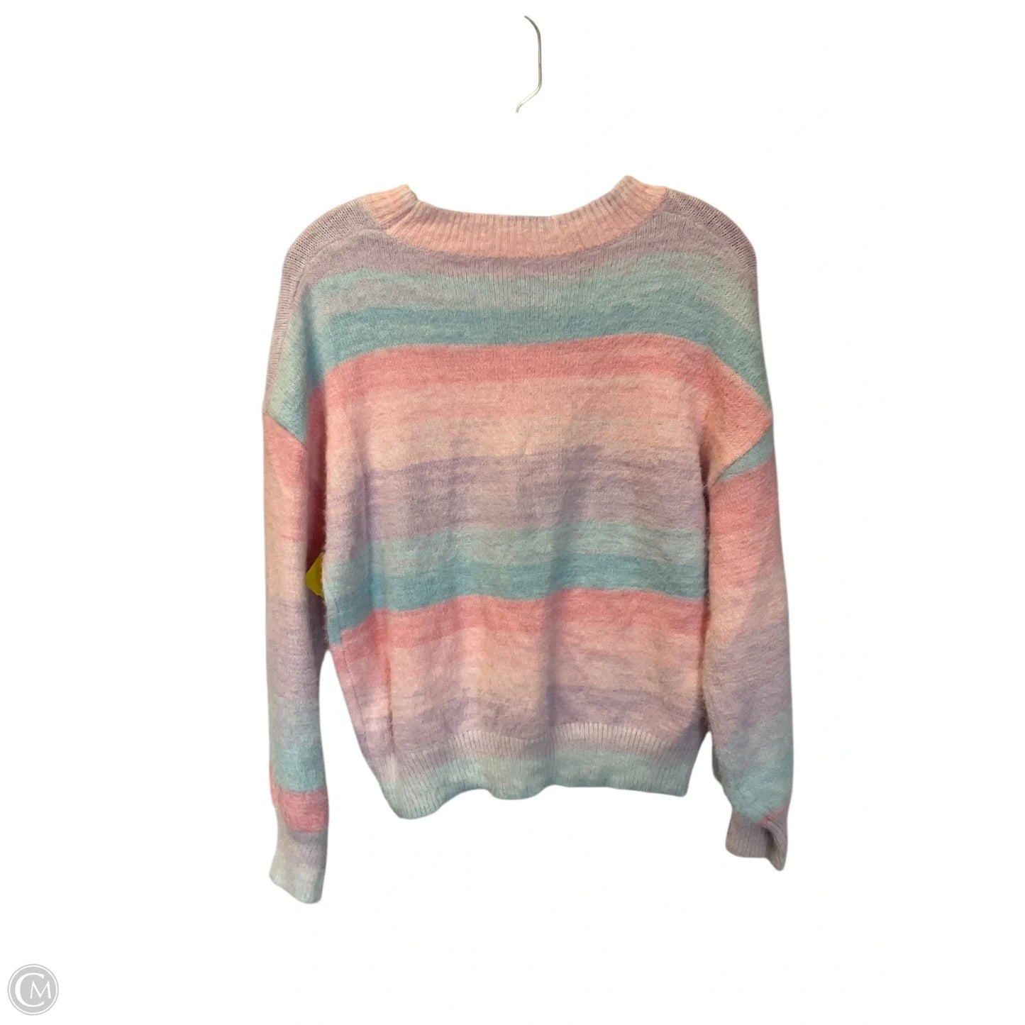 Sweater By Clothes Mentor In Blue & Pink, Size: S
