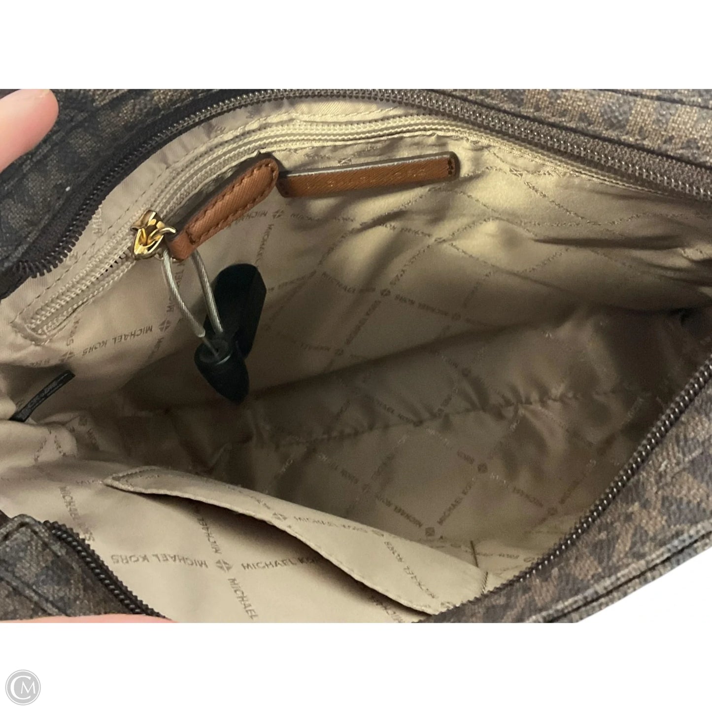 Crossbody Designer By Michael Kors, Size: Medium