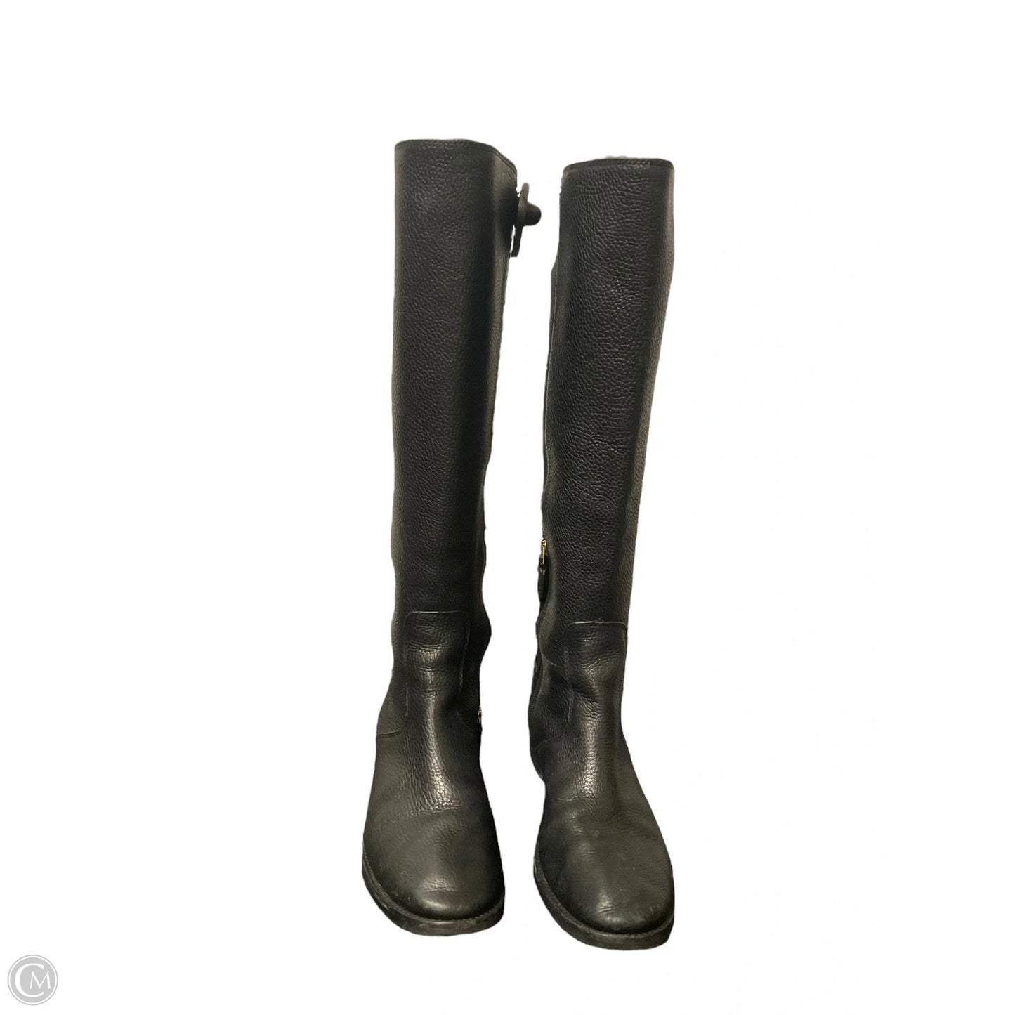 Boots Designer By Tory Burch In Black, Size: 7