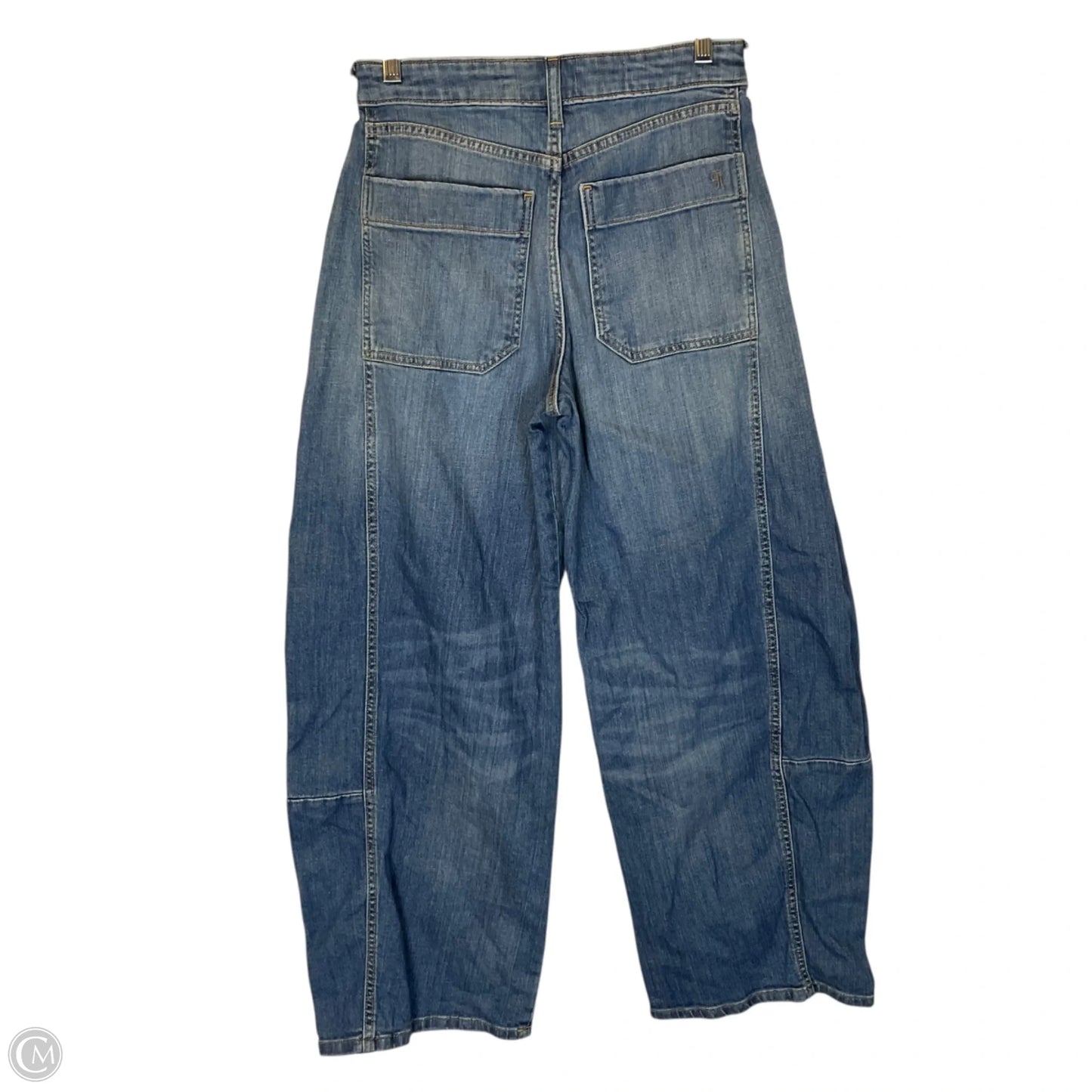 Jeans Wide Leg By Pilcro In Blue Denim, Size: 0 TALL