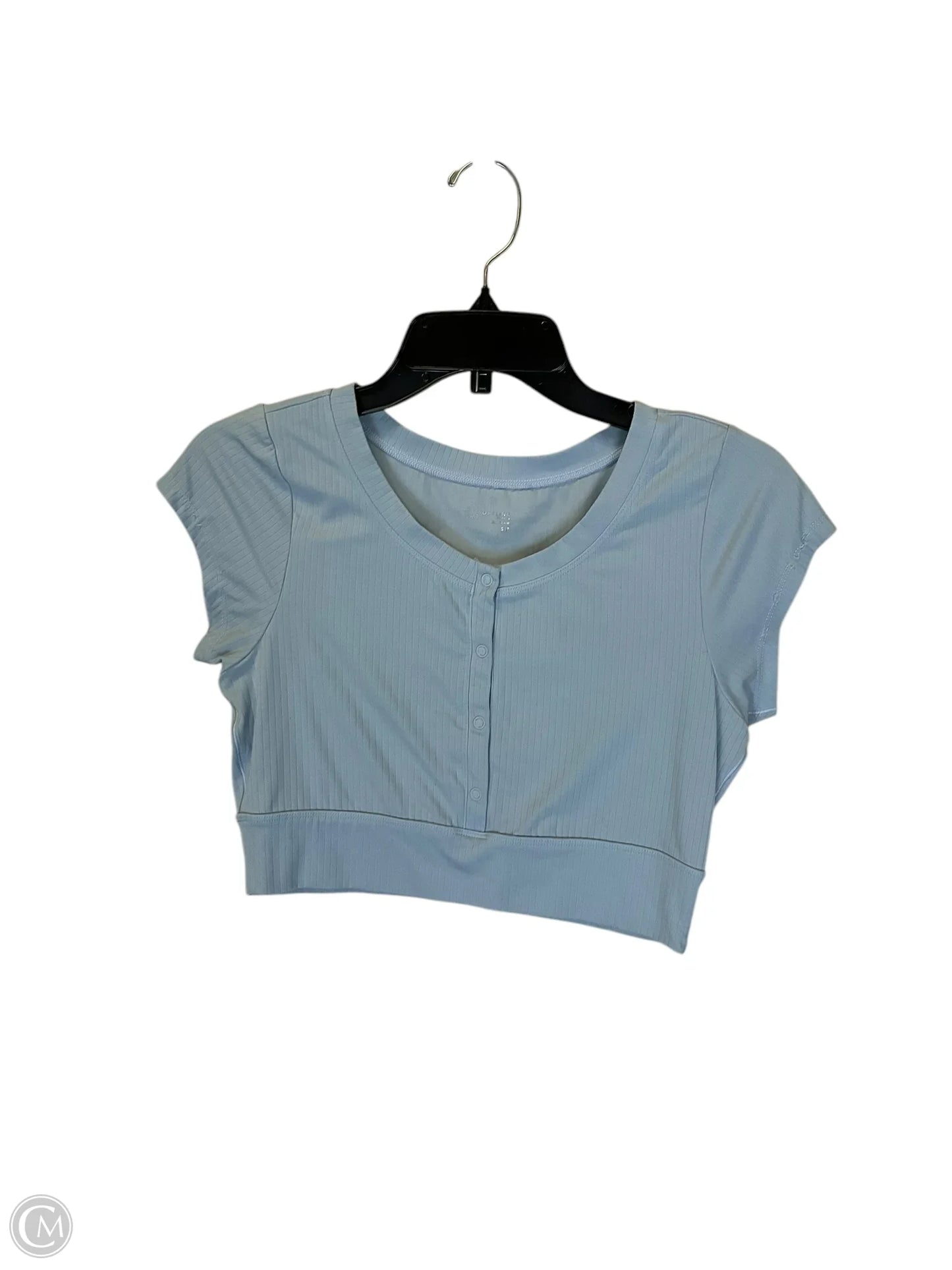 Top Short Sleeve By Clothes Mentor In Blue, Size: S