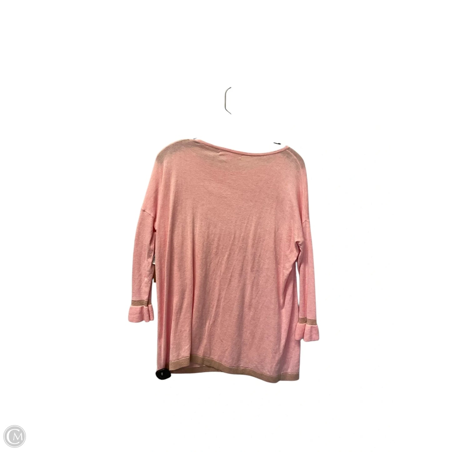 Top Long Sleeve Designer By Lilly Pulitzer In Pink, Size: S