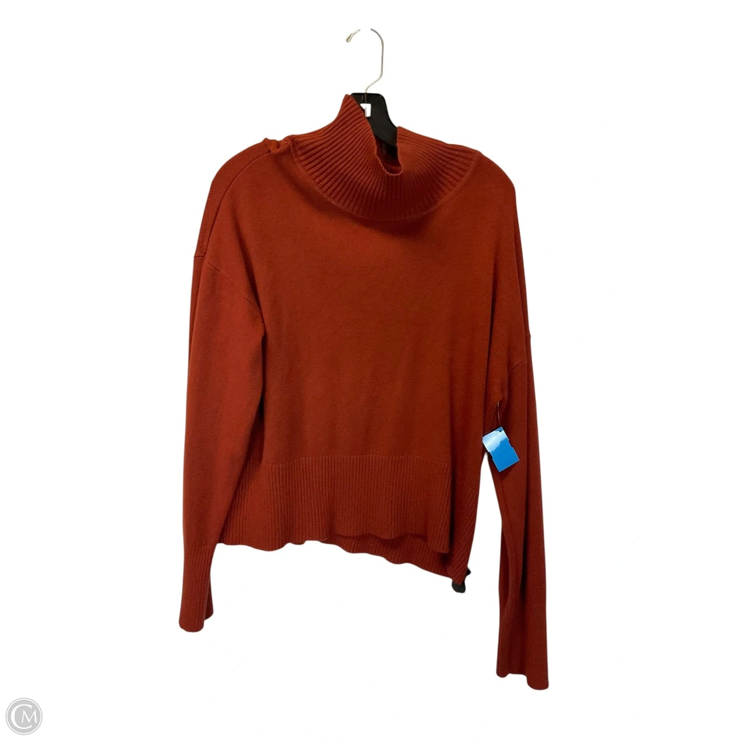 Sweater By Cyrus Knits In Orange, Size: L
