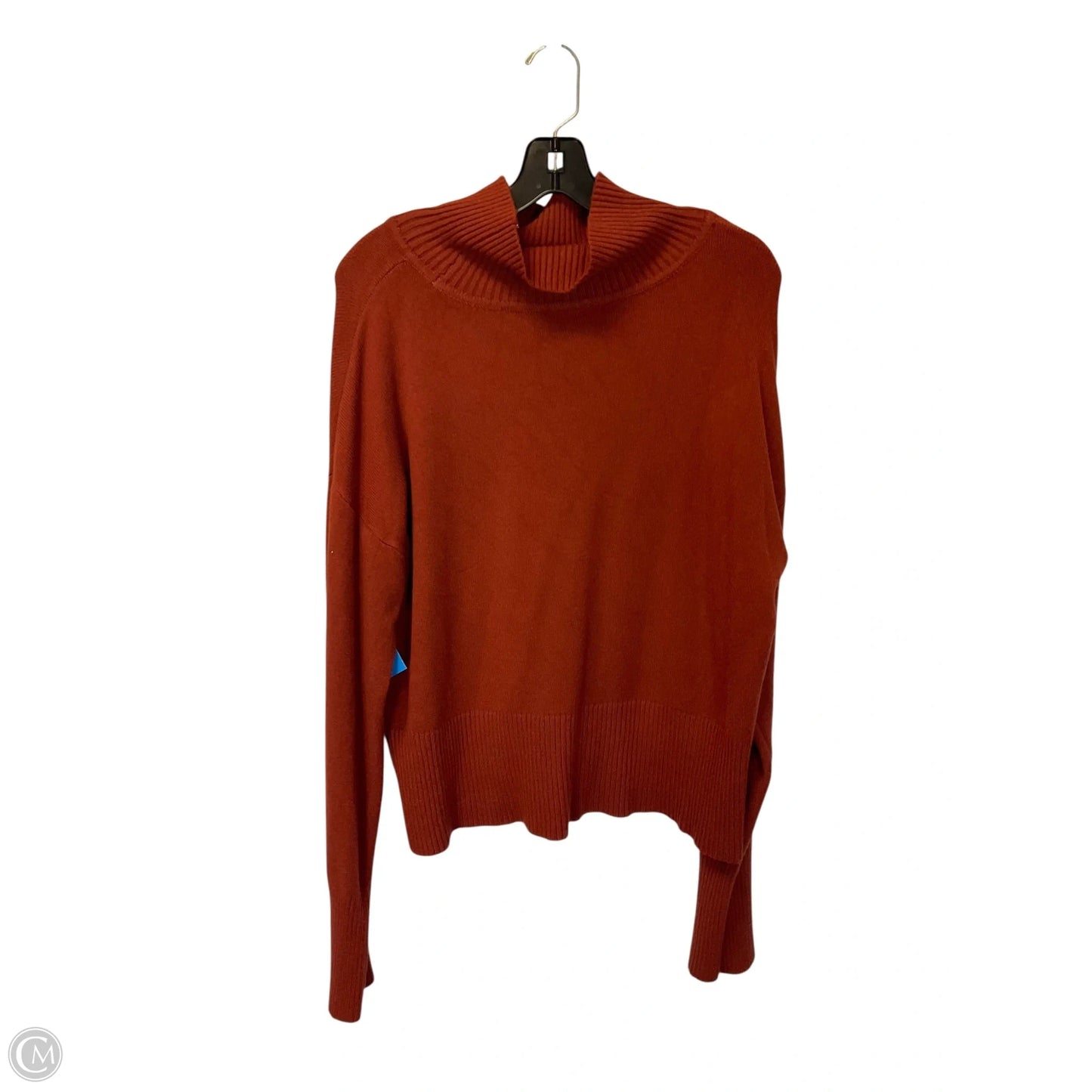 Sweater By Cyrus Knits In Orange, Size: L