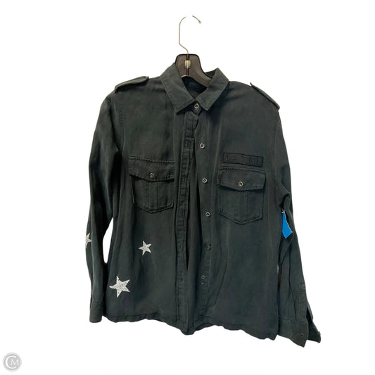 Top Long Sleeve By Rails In Black, Size: S