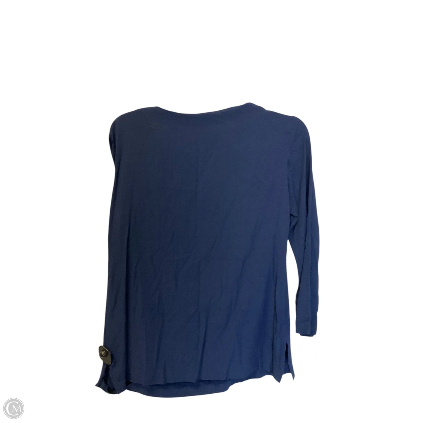 Top Long Sleeve Designer By Lilly Pulitzer In Blue, Size: S