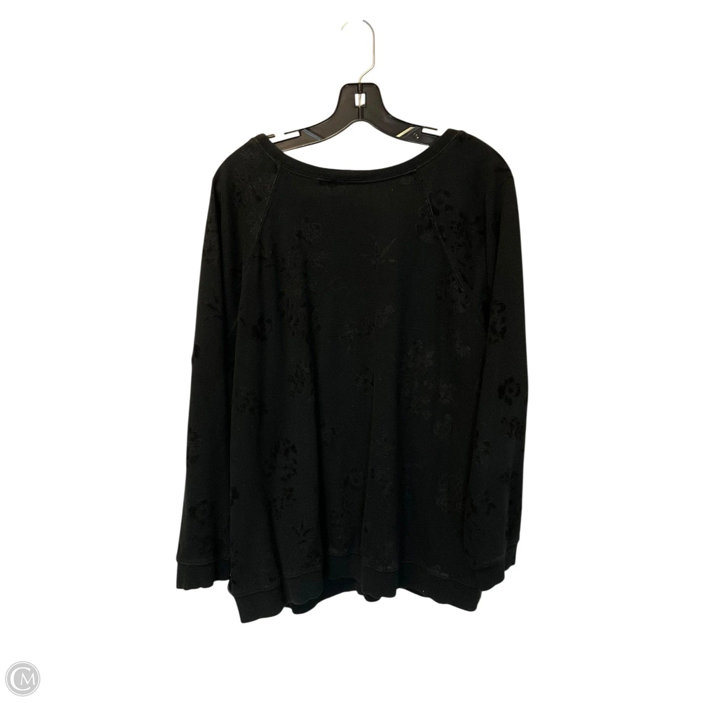 Sweatshirt Crewneck By Torrid In Black, Size: 2x