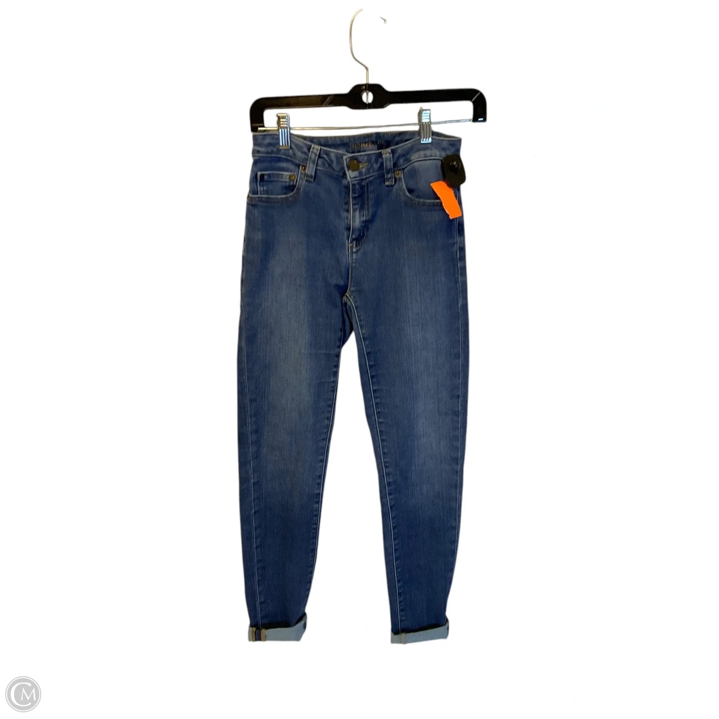 Jeans Skinny By Michael By Michael Kors In Blue Denim, Size: 2