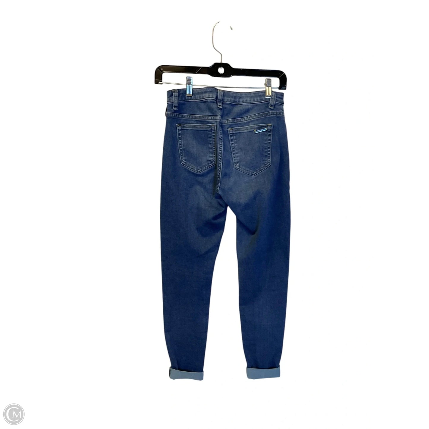 Jeans Skinny By Michael By Michael Kors In Blue Denim, Size: 2