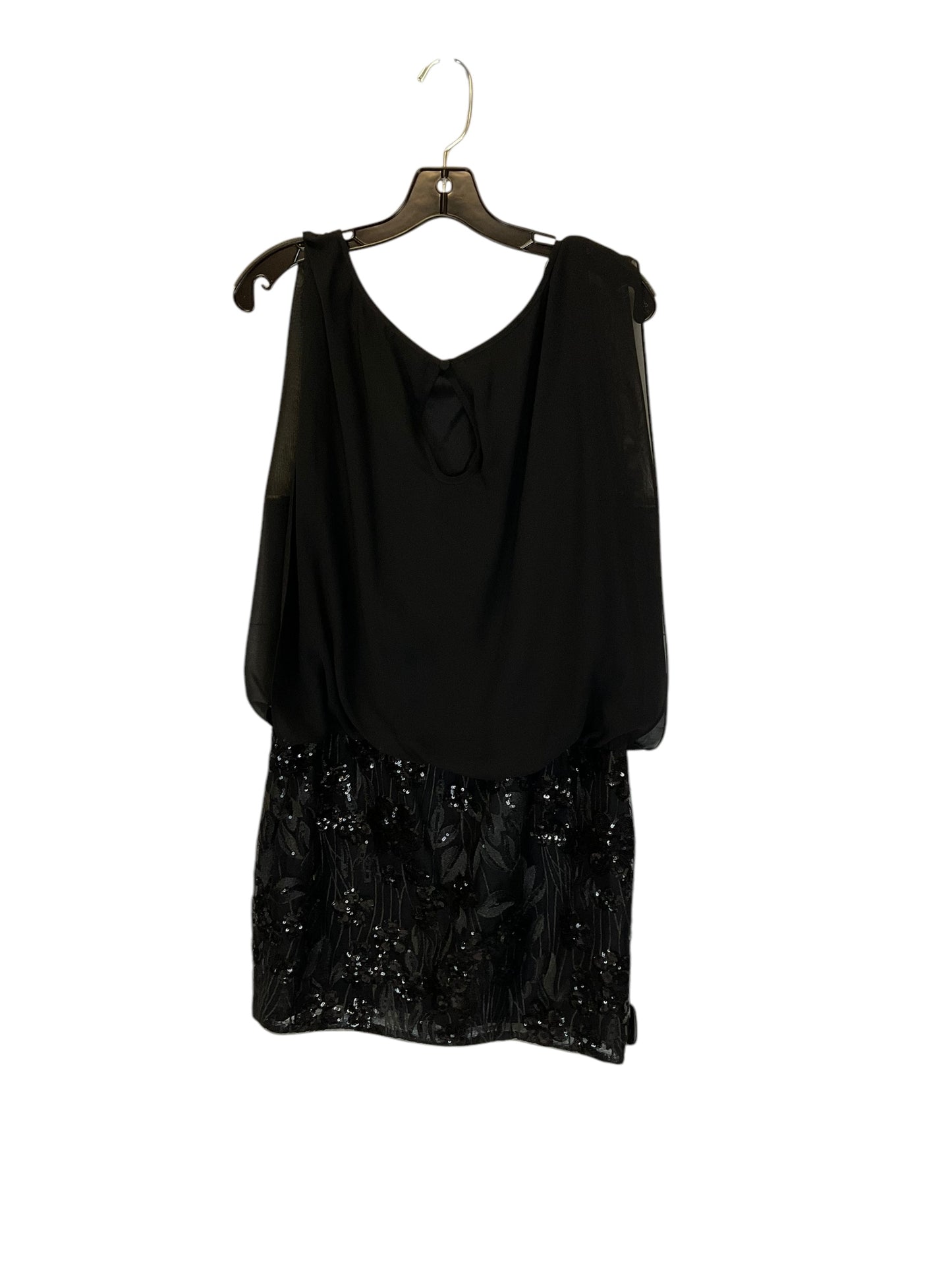 Dress Party Short By Clothes Mentor In Black, Size: 8