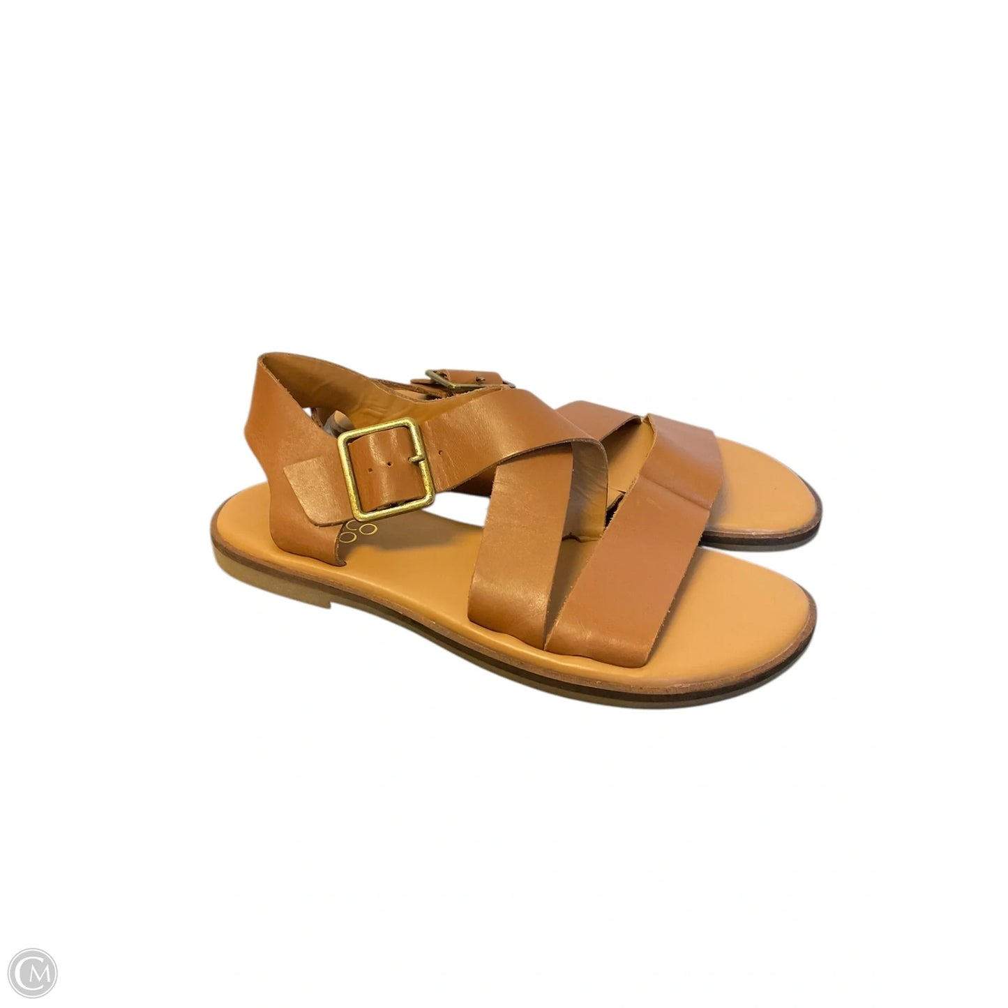 Sandals Flats By Franco Sarto In Tan, Size: 7.5