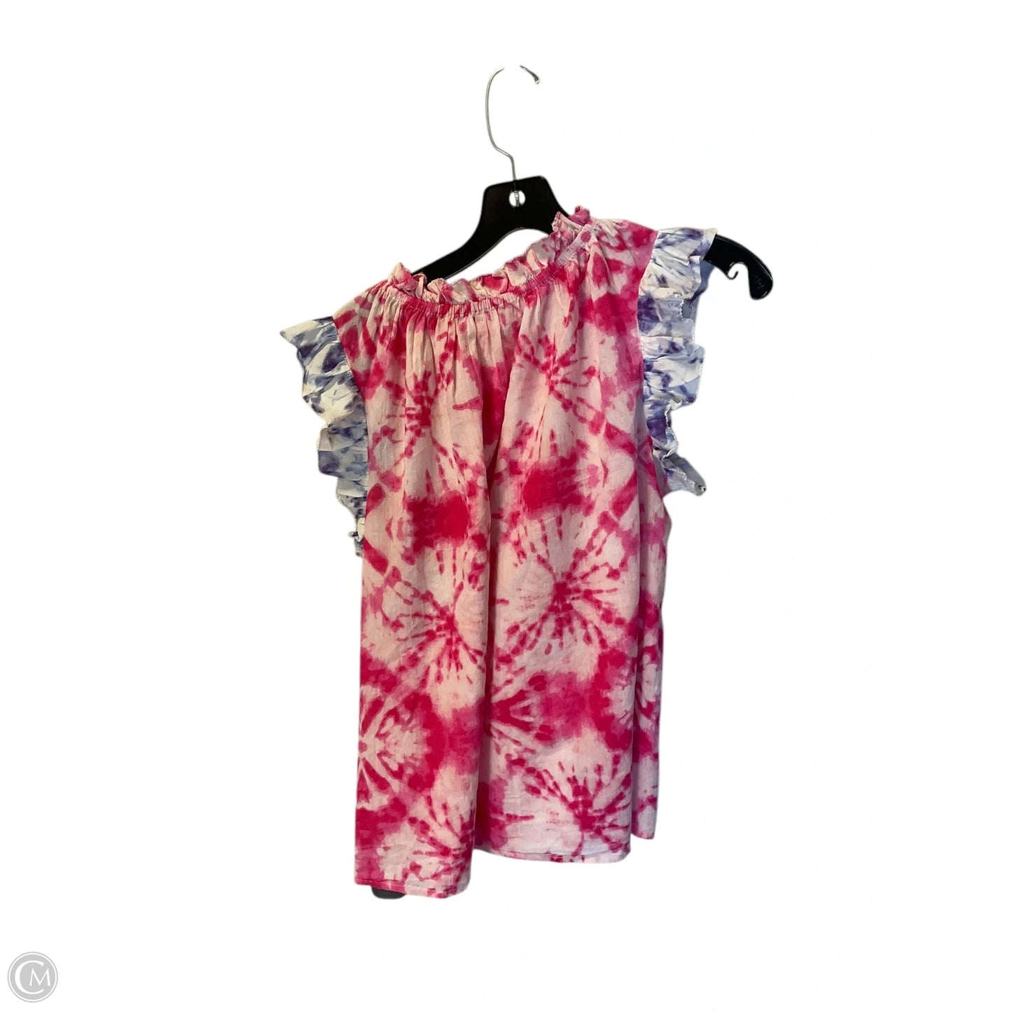 Top Sleeveless By Adrianna Papell In Tan, Size: S