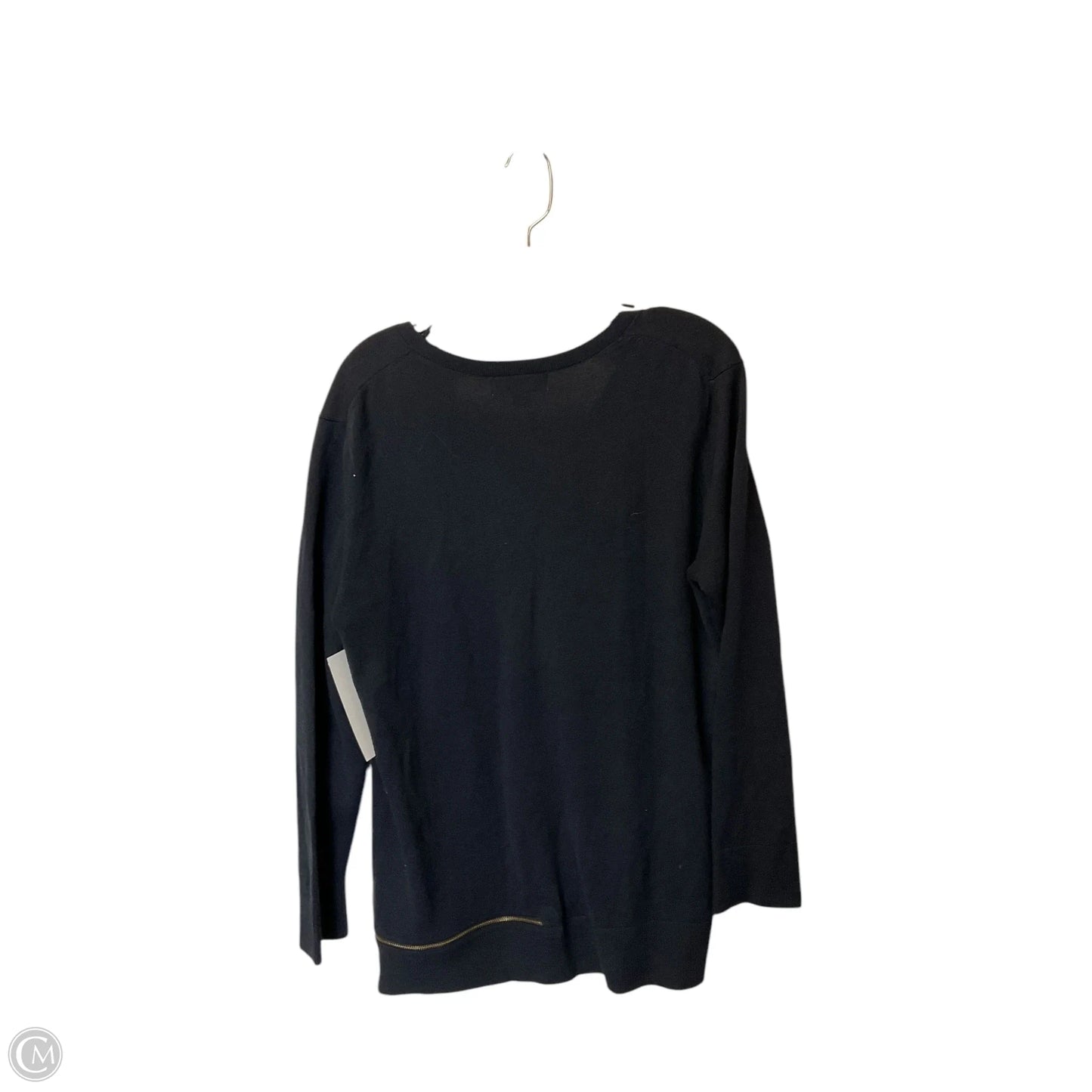 Top Long Sleeve By Michael By Michael Kors In Navy, Size: L