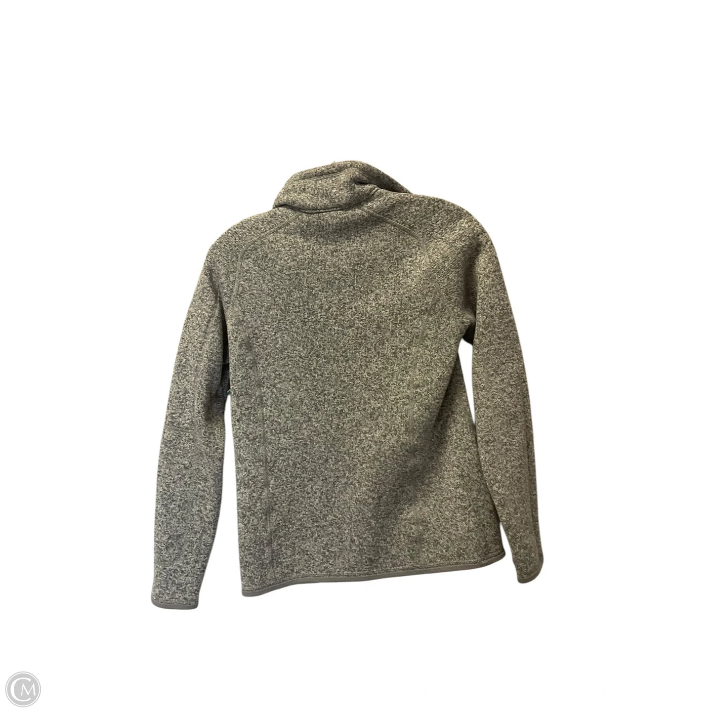 Sweatshirt Collar By Patagonia In Grey, Size: S