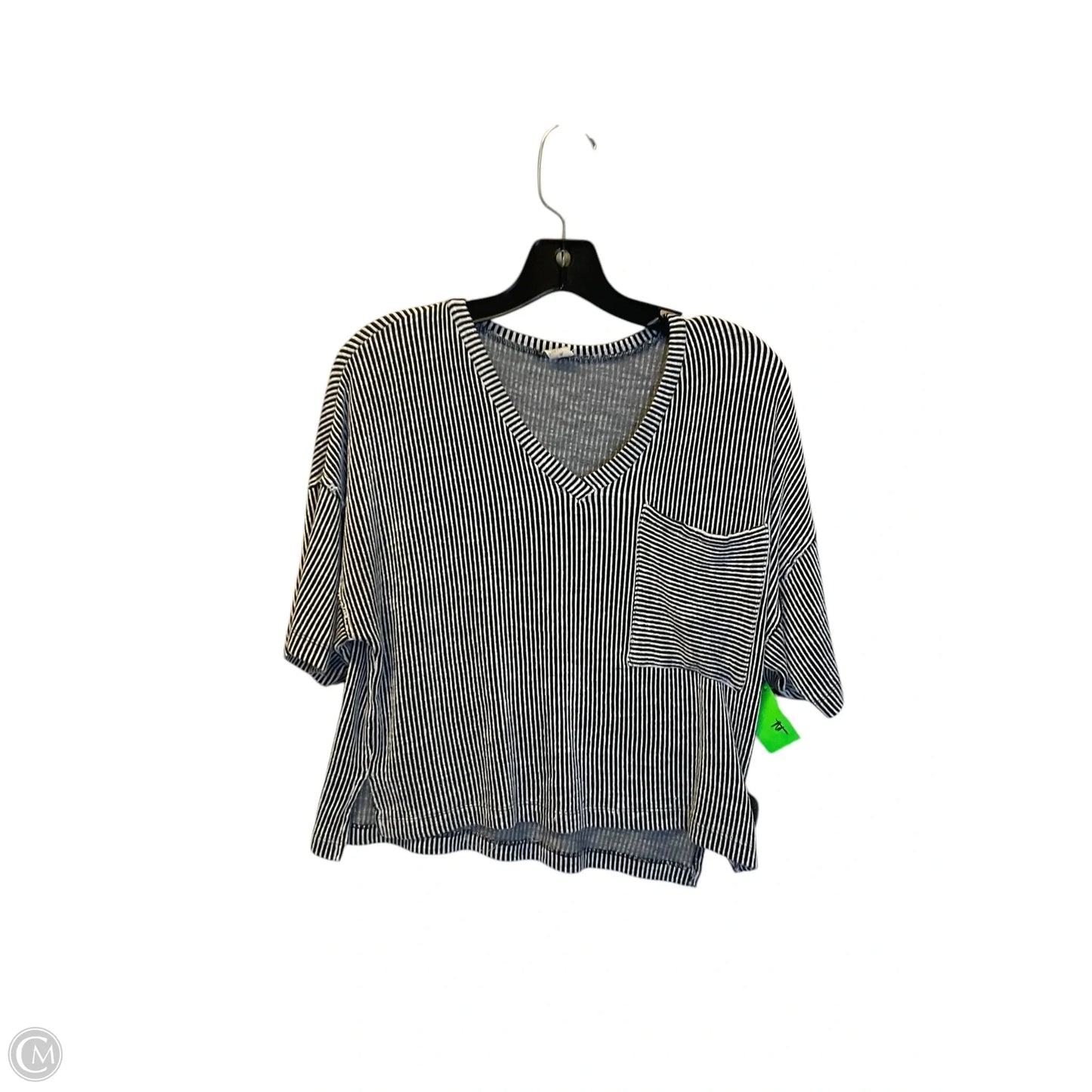 Top Short Sleeve By Clothes Mentor In Striped Pattern, Size: S