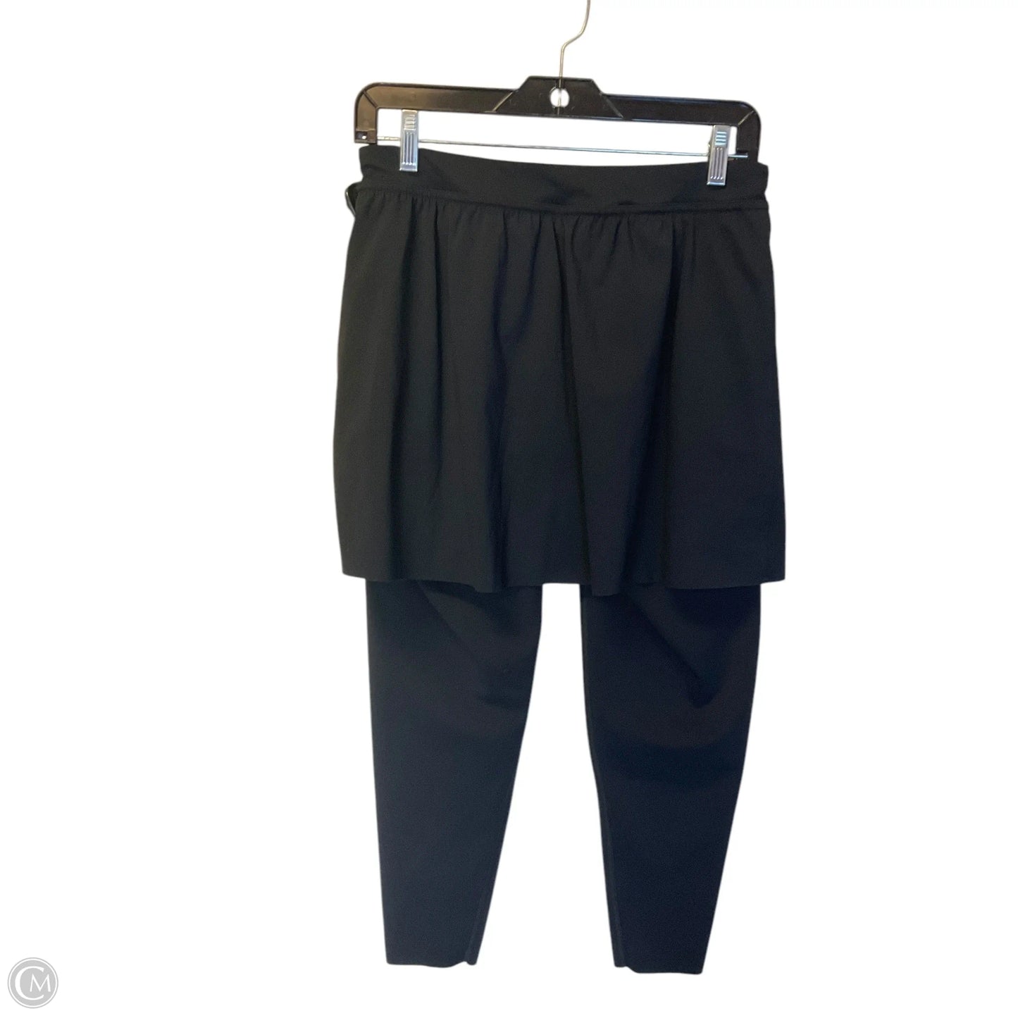 Athletic Leggings By Spanx In Black, Size: L