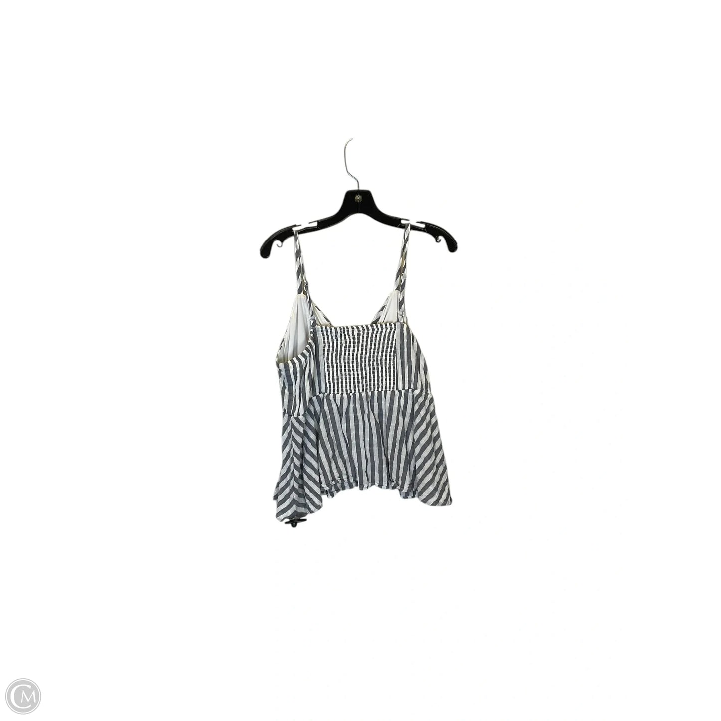 Top Sleeveless By Torrid In Grey, Size: 1x