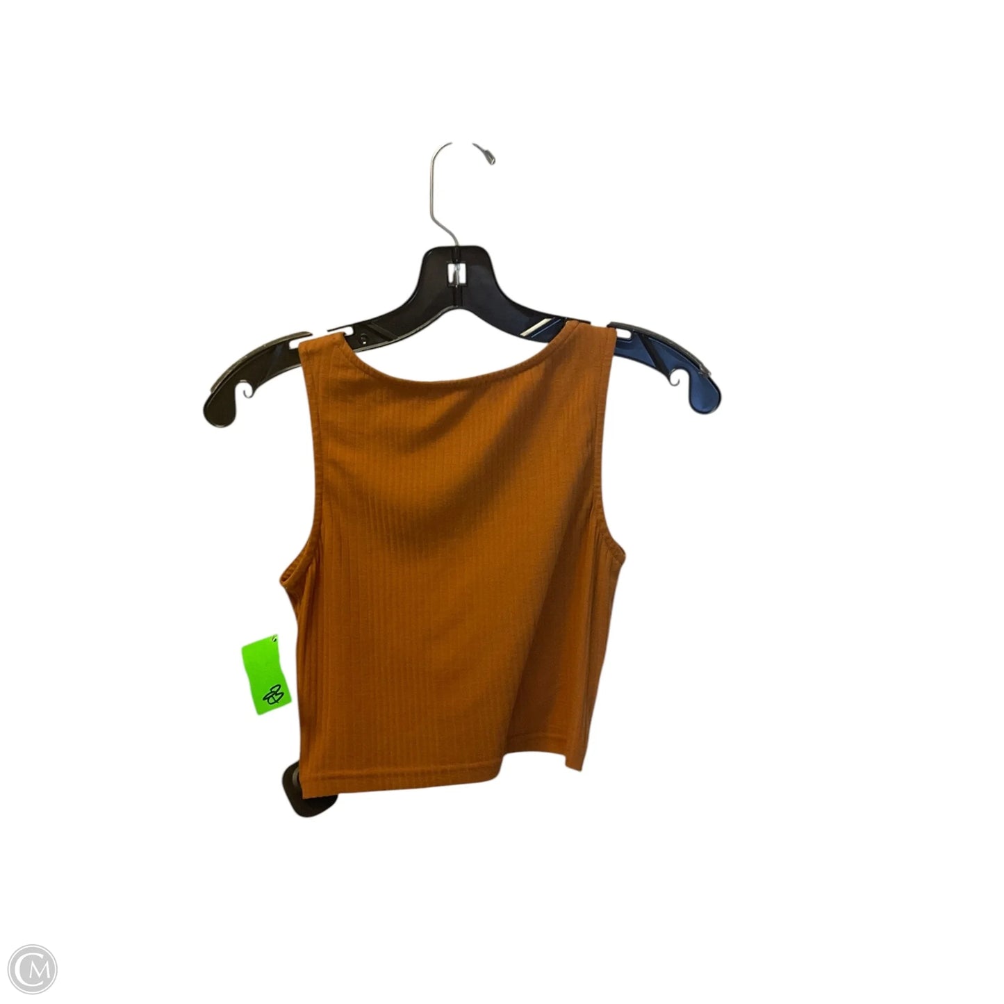 Top Sleeveless By Clothes Mentor In Tan, Size: S