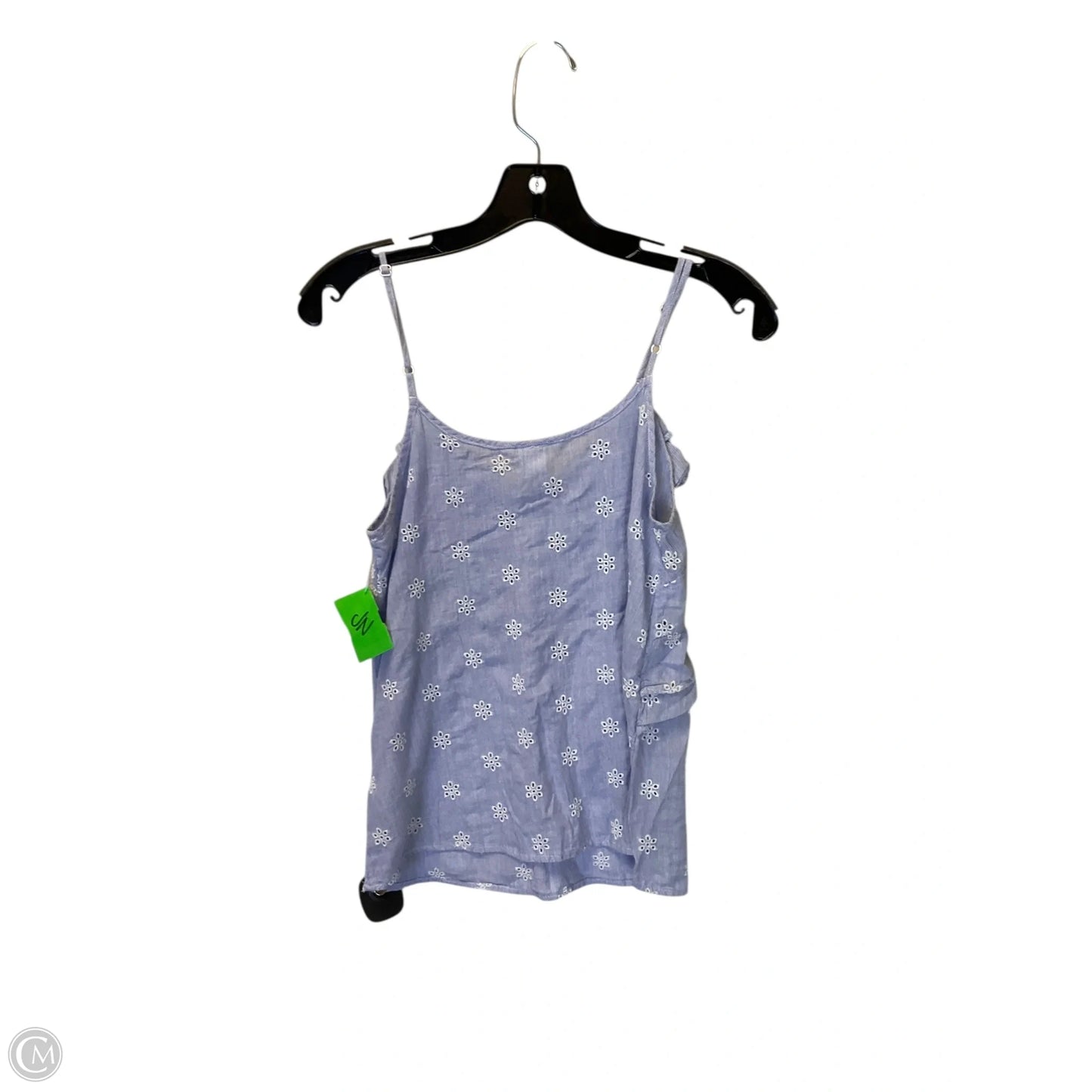 Top Sleeveless By H&m In Blue, Size: Xs