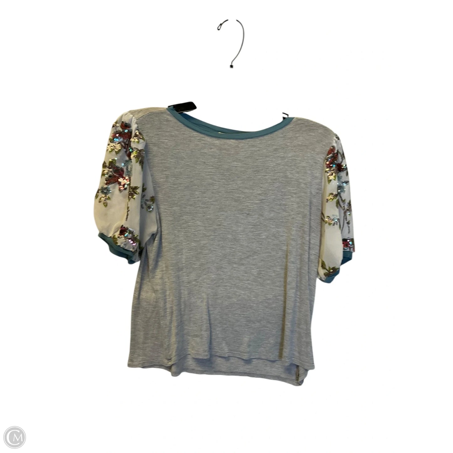 Top Short Sleeve By Tiny In Grey, Size: Xs