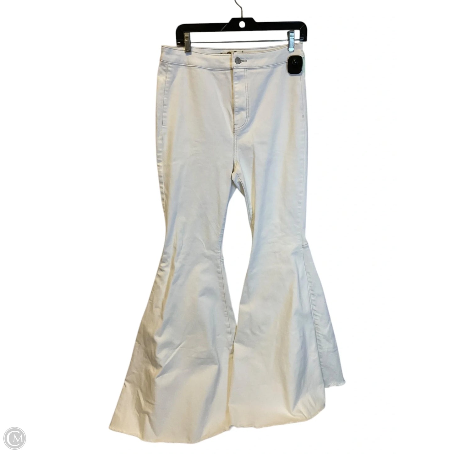 Jeans Flared By We The Free In White, Size: 8