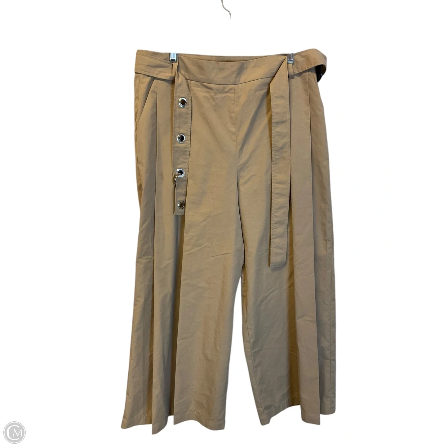 Pants Cropped By Beatrice .b In Tan, Size: Xl