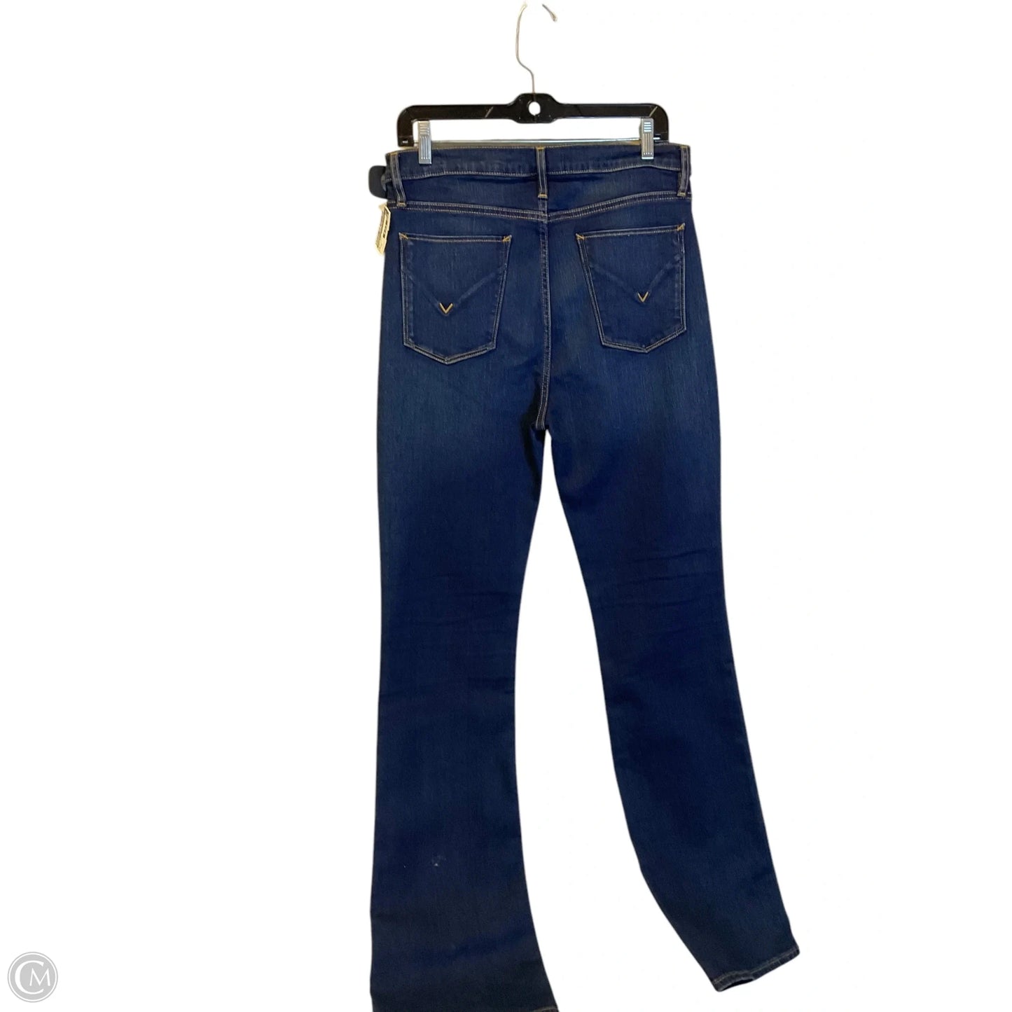 Jeans Boot Cut By Hudson In Blue Denim, Size: 12