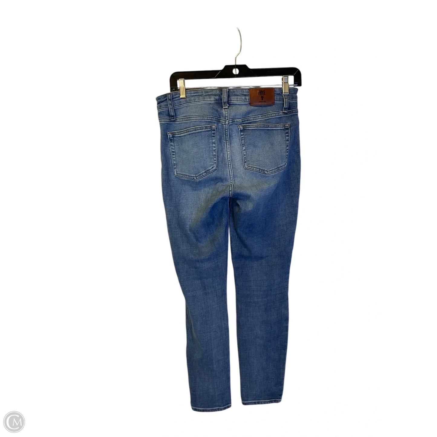 Jeans Designer By Frye In Blue Denim, Size: 4