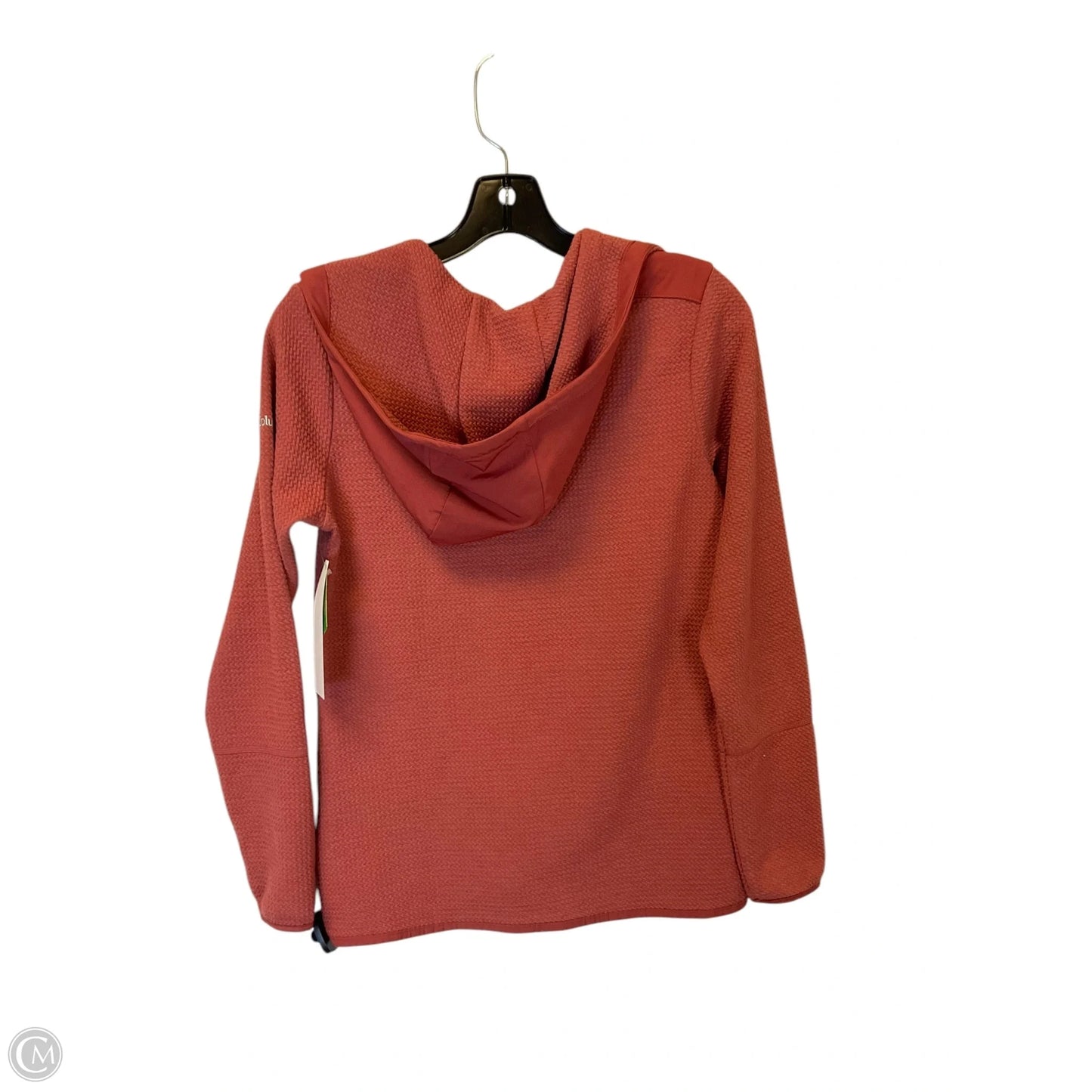 Sweatshirt Hoodie By Columbia In Orange, Size: S
