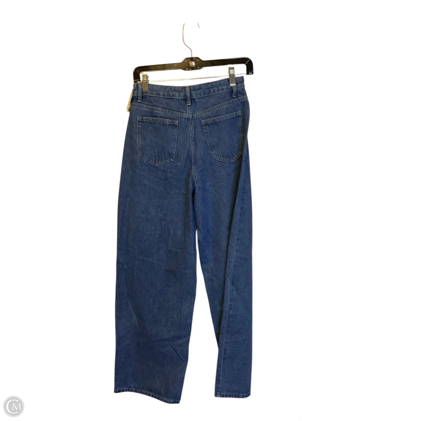 Jeans Wide Leg By Clothes Mentor In Blue Denim, Size: 4